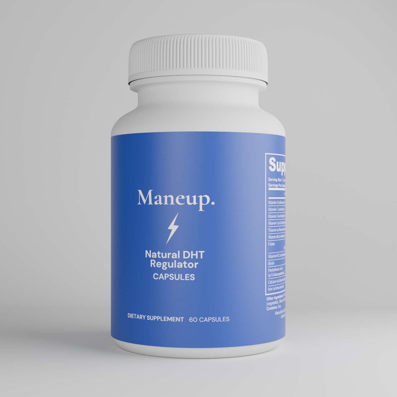 Natural DHT Regulator | Saw Palmetto + Essential Nutrients