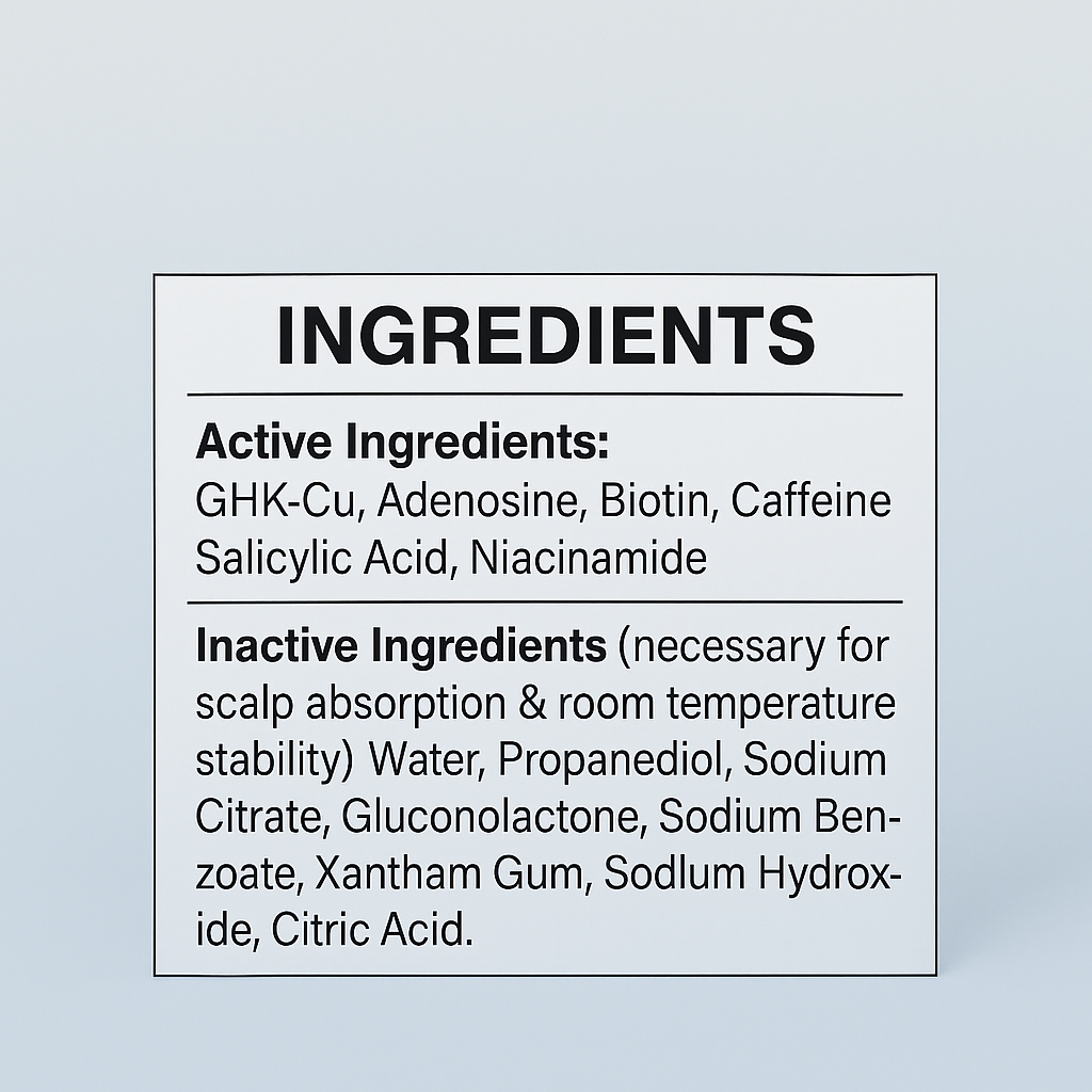 Maneup - GHK-Cu Copper Peptide Hair Growth Formula